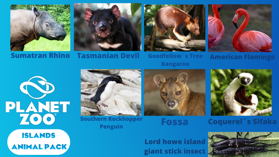 Islands animal pack | Frontier Forums