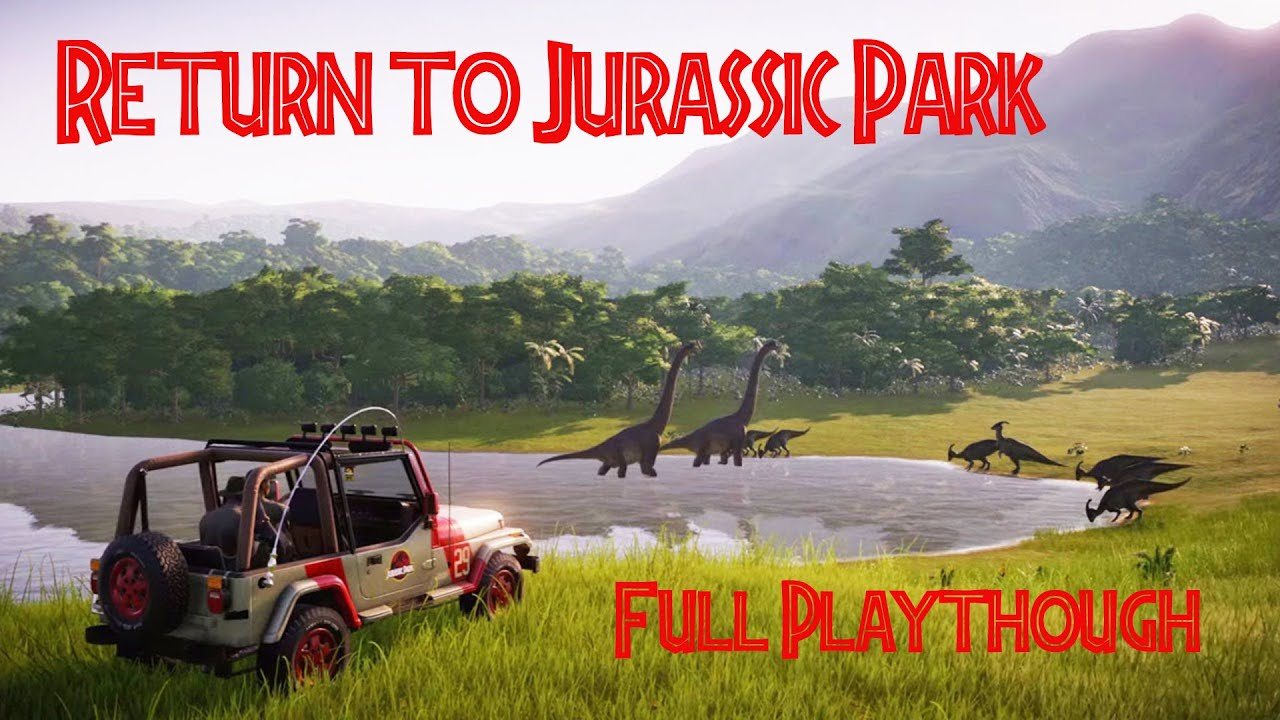 The return of the Return to Jurassic Park Isla Nublar 1993 map. | Frontier  Forums