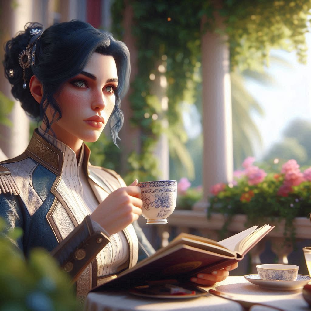 Aisling Duval reading a book.jpg