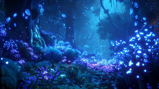image-is-beautiful-depiction-magical-forest-blue-light-from-glowing-mushrooms-flowers-creates-...jpg
