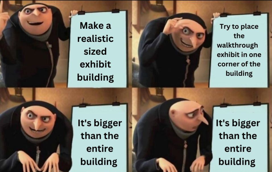 Make a realistic sized exhibit building.jpg