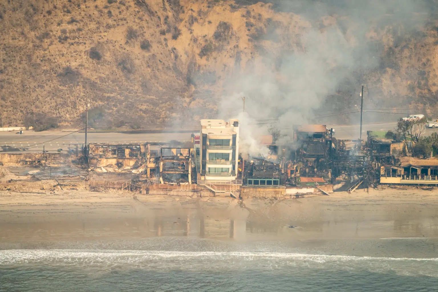 Palisades Fire Malibu Concrete Mansion Stands 2025.jpg