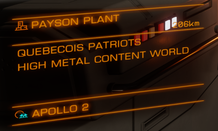 Panther Clipper Mk II in supercruise 2025-07-26 - cropped to lower left HUD.png